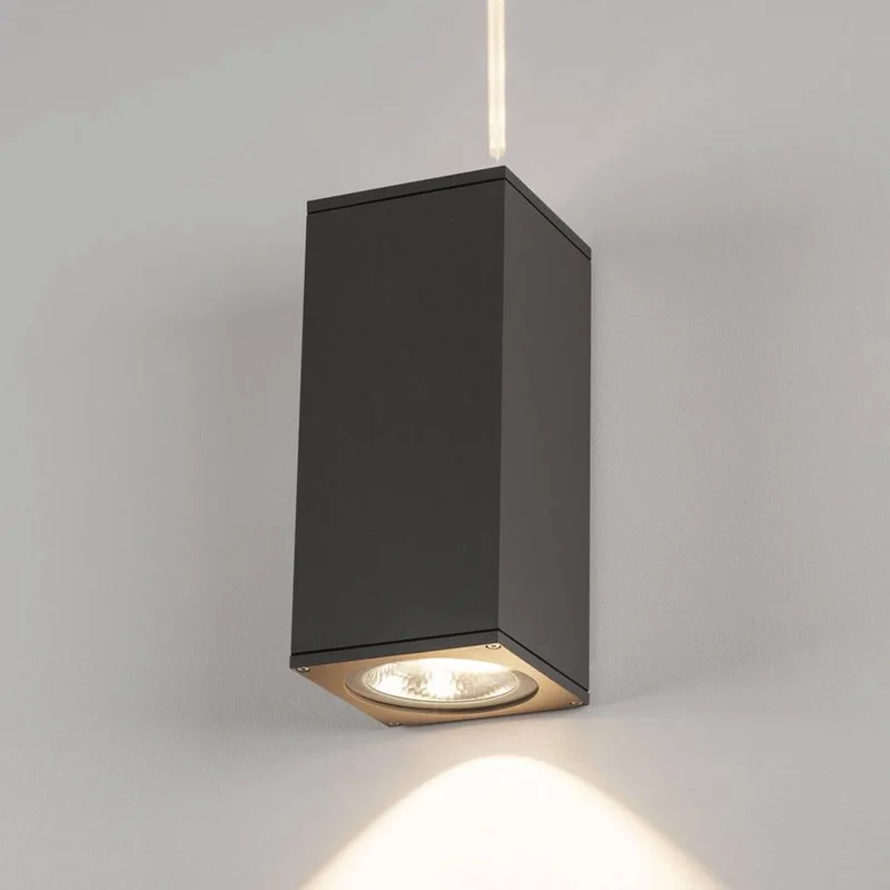 Big Theo LED buitenwandlamp von SLV in Anthrazit – Produktfoto