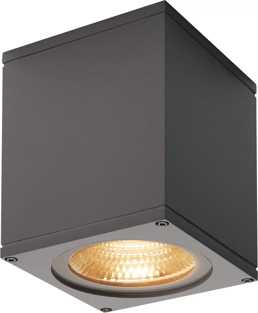 BIG THEO WALL Outdoor Wandleuchte, Flood down, LED, 3000K, anthrazit - Stand-, Wand- und Deckenleuchten (Outdoor) fra SLV – produktbillede