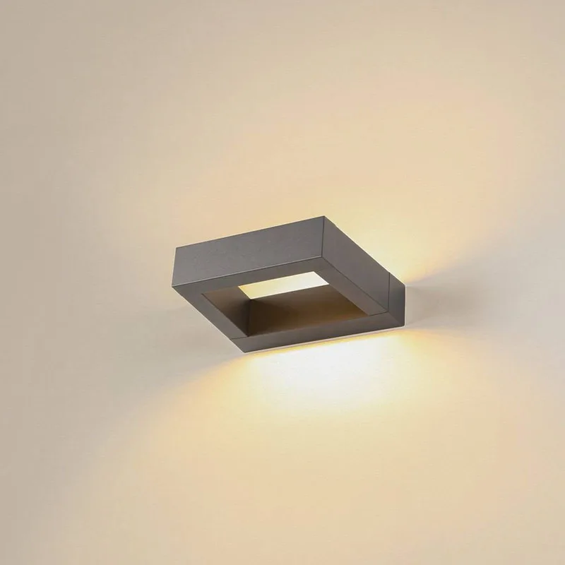 Bookat LED buitenwandlamp indirecte spot de SLV en Anthracite – photo produit