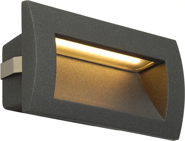 buiten wandlamp Downunder Out Led M van SLV in Antraciet – productfoto 2 van 2