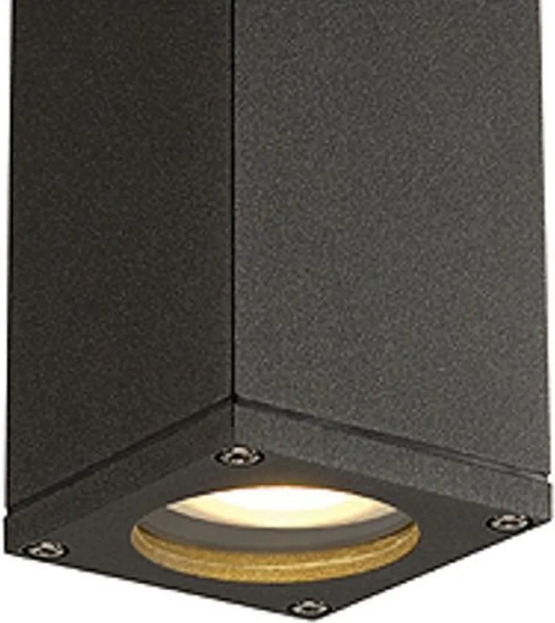 buiten wandlamp Theo Up-Down Out de SLV en Anthracite – photo produit