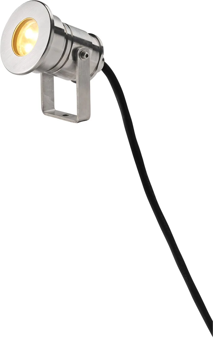 DASAR PROJEKTOR Outdoor Strahler, LED, 3000K, IP67, edelstahl 316 - Strahler (Outdoor) von SLV – Produktfoto
