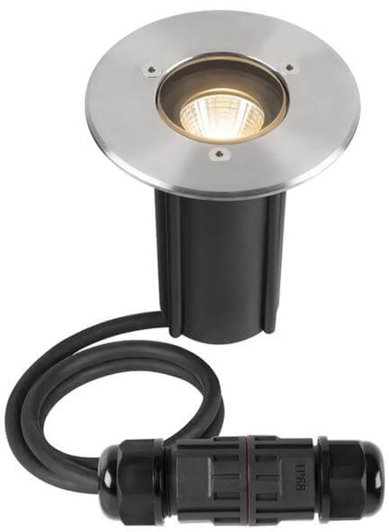 DASAR S grondspot rond 4W 350lm warm 3000K Ø180x150mm IP67 antraciet (1007680) van SLV in Wit – productfoto