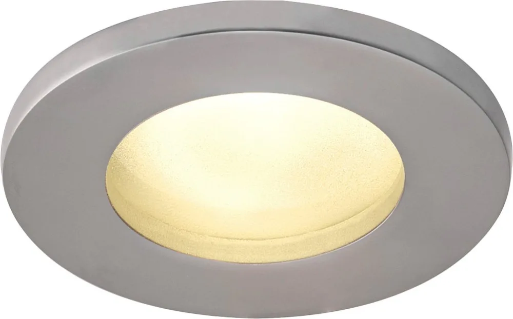 DOLIX OUT QPAR51, rund, chrom matt - Einbauleuchten van SLV – productfoto
