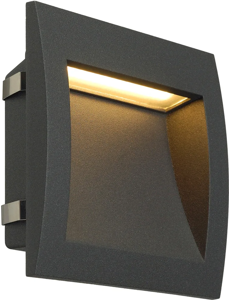 DOWNUNDER OUT LED L, Wandeinbauleuchte, anthrazit - Einbauleuchten (Outdoor) de SLV – photo produit