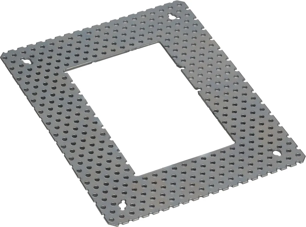 Einbaurahmen für DOWNUNDER PUR eckig, 80x120mm - Einbauringe de SLV – photo produit