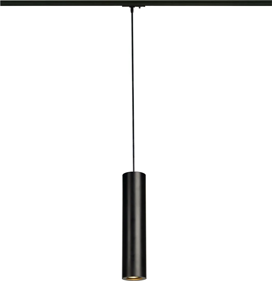 ENOLA_B Pendelleuchte, PD-1, mattschwarz, GU10, max. 50W, inkl. 1P.-Adapte - Pendelleuchten by SLV – product photo
