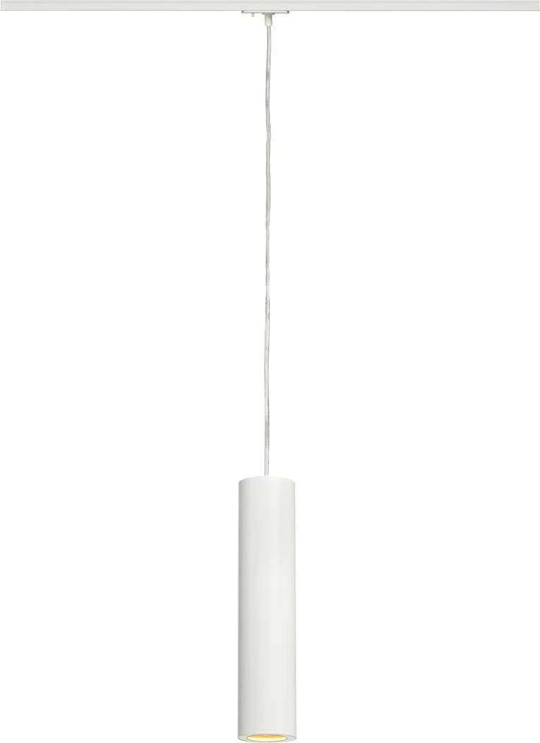 ENOLA_B Pendelleuchte, PD-1, weiss, GU10, max. 50W, inkl. 1P.-Adapter - Pendelleuchten by SLV – product photo