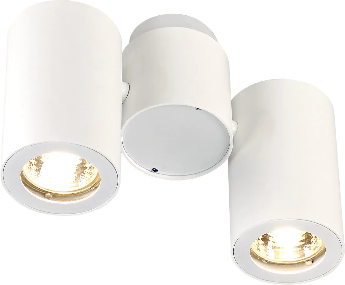ENOLA_B SPOT II, weiss, GU10, max. 2x50W - Wand- und Deckenleuchten de SLV – photo produit