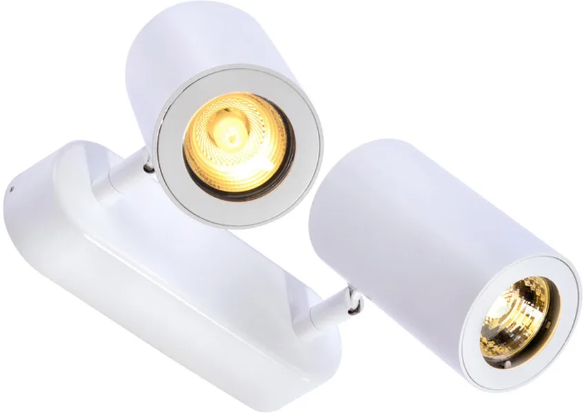 ENOLA_B Wand- und Decken- leuchte double, weiss, 2xGU10, max. 50W - Wand- und Deckenleuchten fra SLV – produktbillede