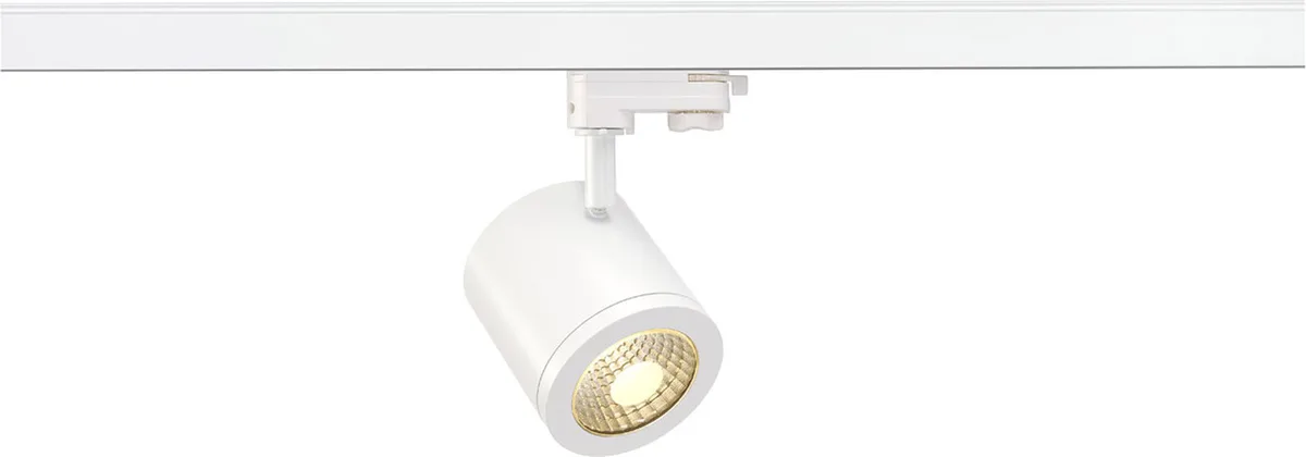 ENOLA_C 9 Spot, rund, weiss, 9W, 3000K, 55°, inkl. 3P.-Adapter - Leuchten mit 3 Phasen Adapter 230V de SLV – photo produit