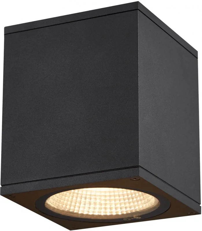 ENOLA SQUARE M, Outdoor LED Deckenaufbauleuchte anthrazit - Stand-, Wand- und Deckenleuchten (Outdoor) de SLV – photo produit