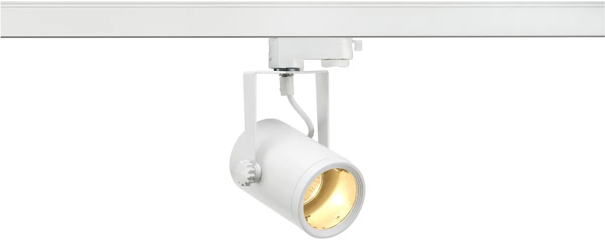 EURO SPOT GU10, weiss, inkl. 3P.-Adapter - Leuchten mit 3 Phasen Adapter 230V fra SLV – produktbillede