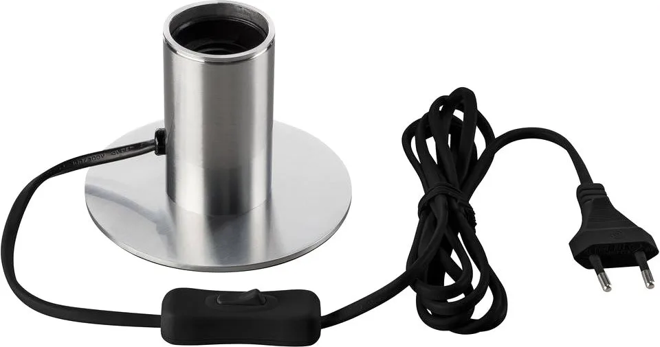 FITU TL, Indoor Tischleuchte, alu gebürstet, E27, max. 10W - Ambiente- Tisch- und Standleuchten de SLV – photo produit