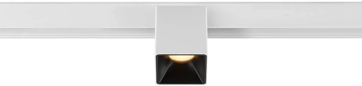 FIX-IT!, 48V, DALI, eckig, Surface mounted track, Spot, 2000-3000 K, 7.4 W, 36°, weiß - Leuchten mit 3 Phasen Adapter 48V fra SLV – produktbillede