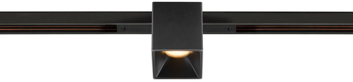 FIXT-IT!, 48V, DALI, eckig, Standard track, Spot, 2000-3000K, 7.4 W, 36°, schwarz / schwarz - Leuchten mit 3 Phasen Adapter 48V von SLV – Produktfoto