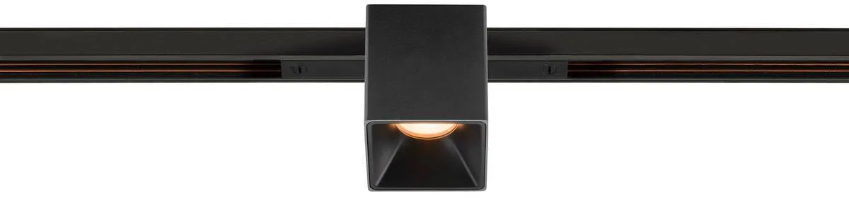 FIXT-IT!, 48V, DALI, eckig, Standard track, Spot, 2700K, 6.6 W, 36°, schwarz / schwarz - Leuchten mit 3 Phasen Adapter 48V de SLV – photo produit