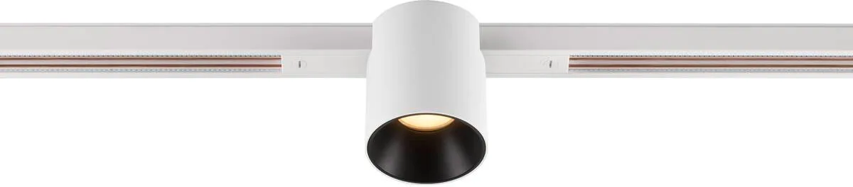 FIXT-IT!, 48V, DALI, rund, Standard track, Spot, 2000-3000K, 7.4 W, 36°, weiß / schwarz - Leuchten mit 3 Phasen Adapter 48V von SLV – Produktfoto