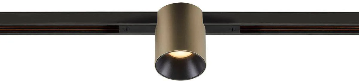 FIXT-IT!, 48V, DALI, rund, Standard track, Spot, 2000-3000K, 7.4 W, 36°, bronze / schwarz - Leuchten mit 3 Phasen Adapter 48V von SLV – Produktfoto