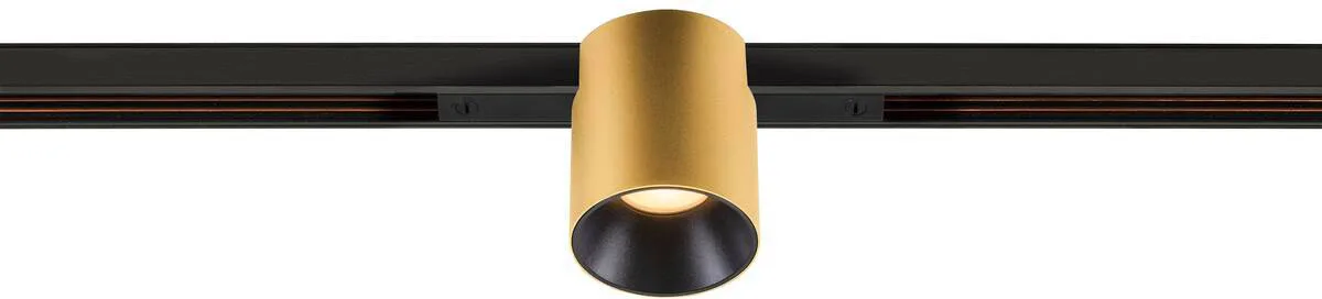 FIXT-IT!, 48V, DALI, rund, Standard track, Spot, 3000K, 6.6 W, 36°, gold / schwarz - Leuchten mit 3 Phasen Adapter 48V de SLV – photo produit