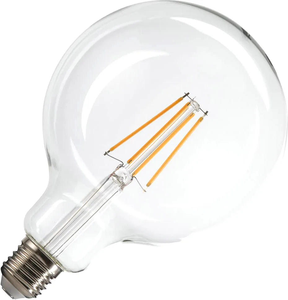 G125 E27, LED Leuchtmittel transparent 7,5W 2700K CRI90 320° - LED Lampen Sockel E27 von SLV – Produktfoto