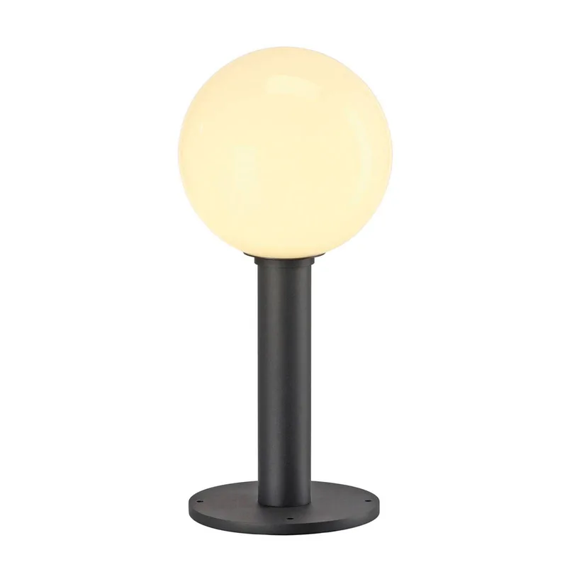 Gloo Pure 44 Sokkellamp, hoogte 44 cm de SLV en Anthracite, Wit gesatineerd – photo produit