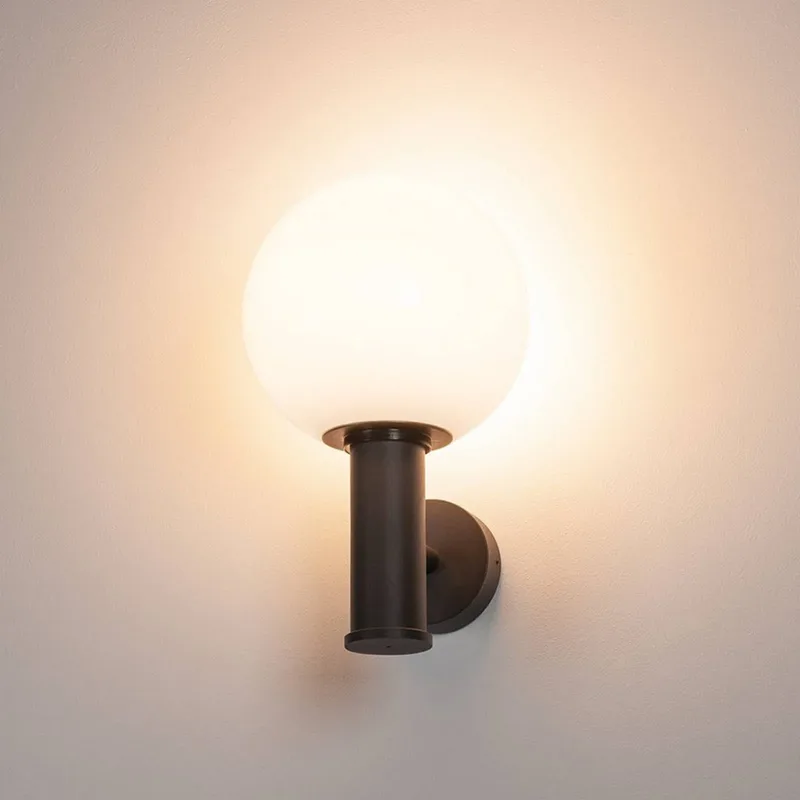 Gloo Pure buitenwandlamp IP44 de SLV en Anthracite, Gesatineerd – photo produit