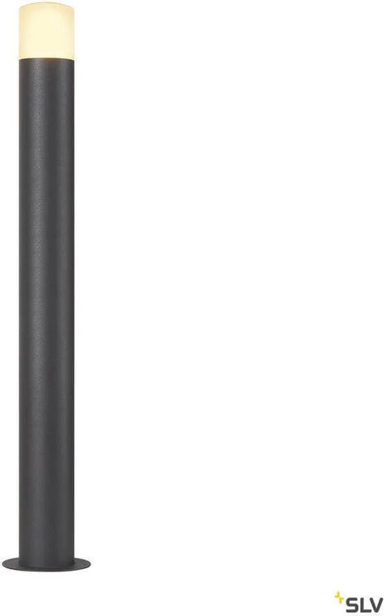 Grafit stibelysning antracit cylinder 90 cm fra SLV i Antracit – produktbillede