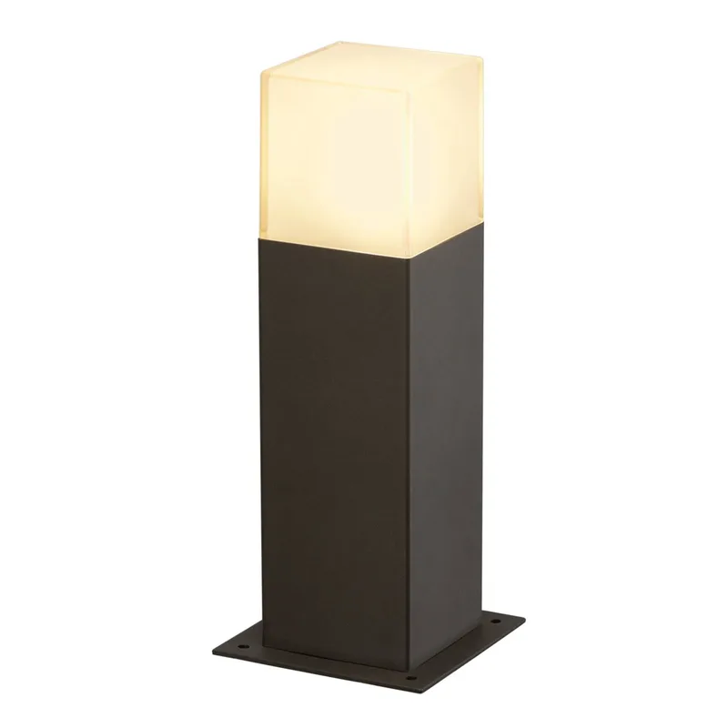 Grafit sokkellamp 30 cm de SLV en Anthracite, Opaal – photo produit