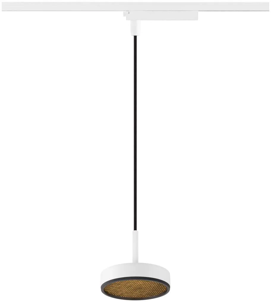 Hanglamp voor railGrip! Flat 1-fase wit - 1009134 van SLV – productfoto