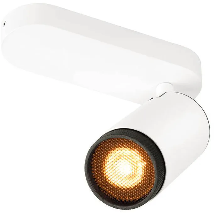 GRIP! L, SPOT CL, single, QPAR51, Deckenaufbauleuchte, zylindrisch, 1 x max. 6 Watt, weiß - Wand- und Deckenleuchten van SLV – productfoto