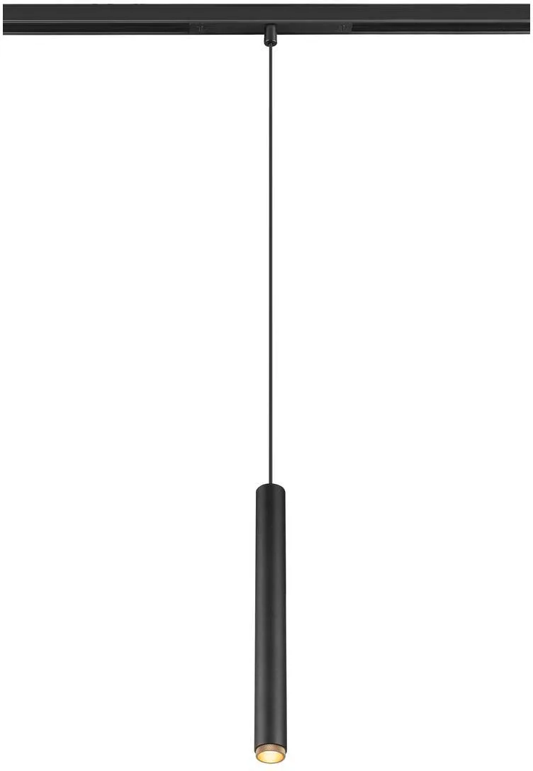 GRIP! S, 48V Pendelleuchte, Pendellänge 200cm, 2000-3000 K, 29°, DALI, Dim-to-Warm, schwarz - Leuchten mit 3 Phasen Adapter 48V de SLV – photo produit
