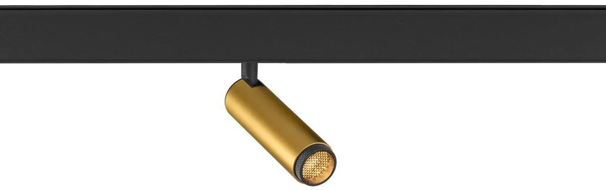 GRIP! S, 48V Spot, deep & recessed track, zylindrisch, 2000-3000K, 9.8 Watt, DALI - Leuchten mit 3 Phasen Adapter 48V de SLV – photo produit