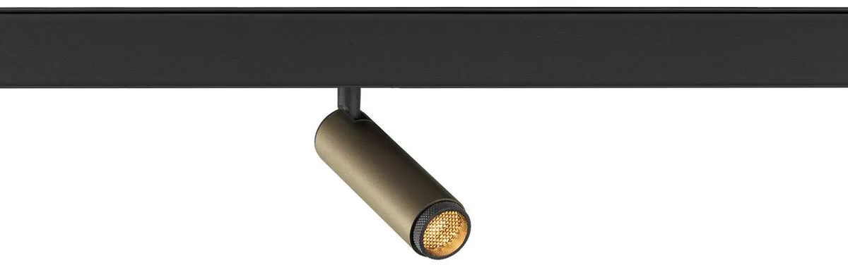 GRIP! S, 48V Spot, deep & recessed track, zylindrisch, 2000-3000K, 9.8 Watt, DALI - Leuchten mit 3 Phasen Adapter 48V van SLV – productfoto