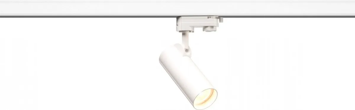 HELIA 50, Strahler für 3Phasen Hochvolt-Schiene, LED, 3000K, weiß - Leuchten mit 3 Phasen Adapter 230V by SLV – product photo
