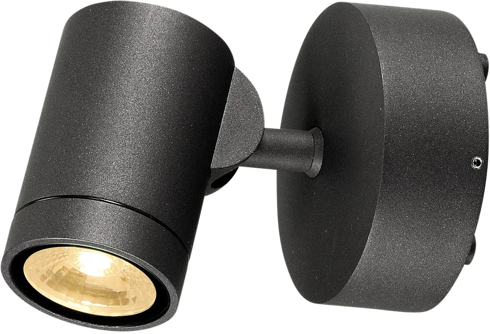 HELIA Outdoor Wandleuchte, LED, 3000K, IP55, anthrazit, 8W - Stand-, Wand- und Deckenleuchten (Outdoor) van SLV – productfoto