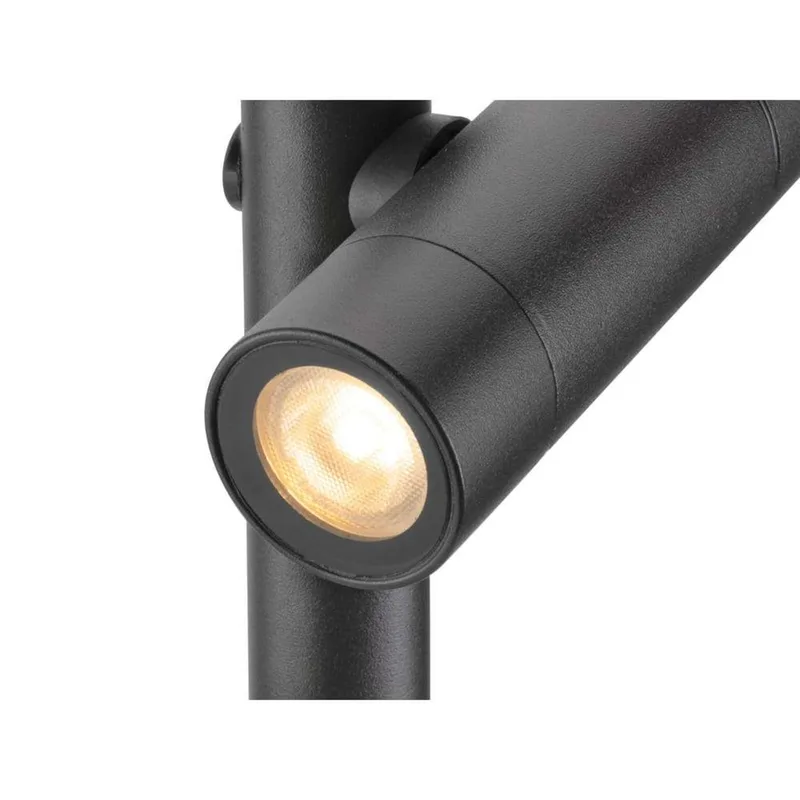 Helia Slim Pole 2 Buiten Spot w/Spike IP65 Black de SLV – photo produit