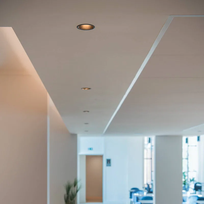 Hoorn inbouwlamp, QPAR51, aluminium, Ø 10,5 cm de SLV en Noir – photo produit