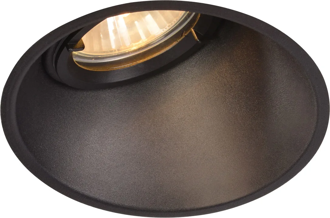 HORN-A Einbauleuchte, QPAR51, schwarz matt, max. 50W - Einbauleuchten by SLV – product photo
