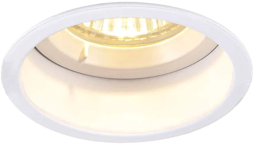 HORN GU10, Deckeneinbauleuchte weiß 25W blower door getestet - Downlights fra SLV – produktbillede