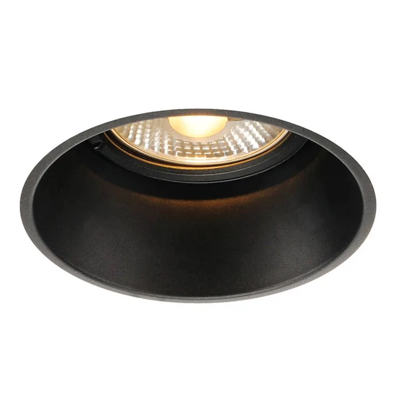 Horn inbouwlamp, verblindingsvrij de SLV en Noir – photo produit