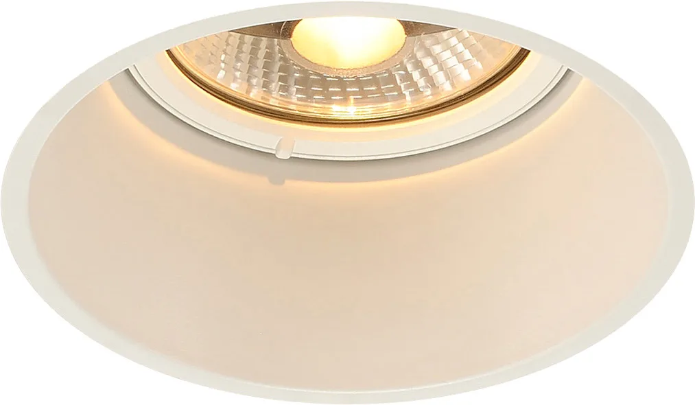 HORN-T Einbauleuchte, QPAR111, rund, weiß, 75 W max. - Einbauleuchten de SLV – photo produit