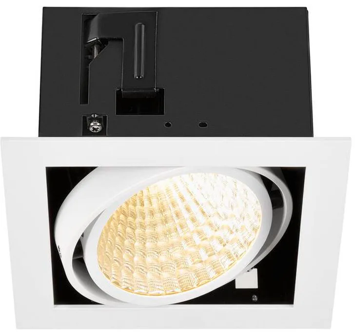 KADUX, Deckeneinbauleuchte, single, 3000K, DALI 2, Touch, 30°, weiß - Wand- und Deckenleuchten de SLV – photo produit