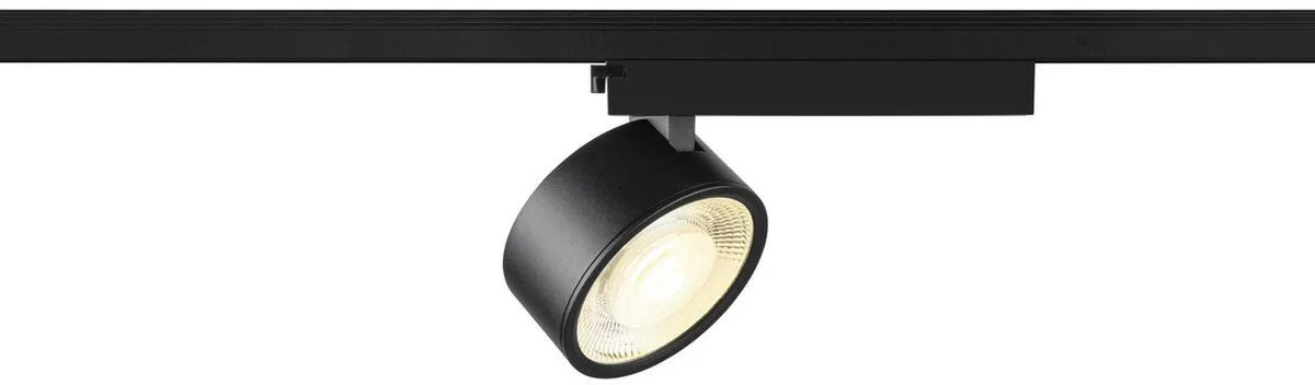 KALU 2.0, 1~ Spot, PHASE, zylindrisch, 4000 K, 10 W, 36°, schwarz - Leuchten mit 1 Phasen Adapter de SLV – photo produit