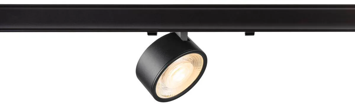 KALU 2.0, 3~ Spot, DALI, zylindrisch, 2700 K, 10 W, 36°, schwarz - Leuchten mit 3 Phasen Adapter 230V van SLV – productfoto