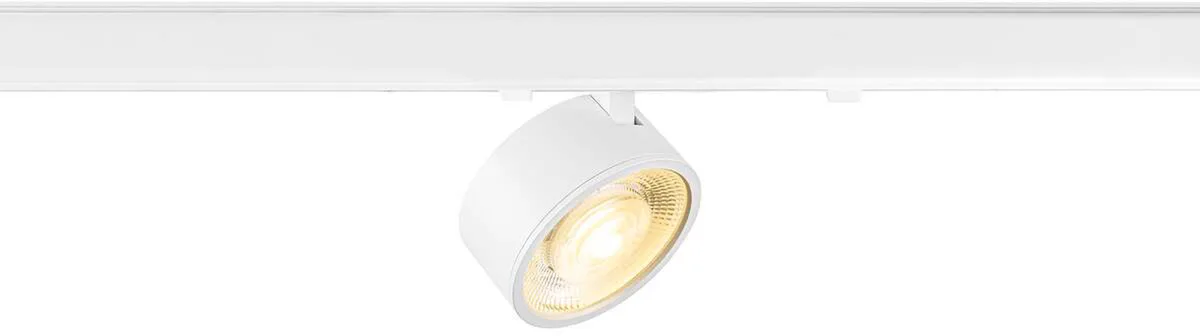 KALU 2.0, 3~ Spot, DALI, zylindrisch, 3000 K, 10 W, 36°, weiß - Leuchten mit 3 Phasen Adapter 230V de SLV – photo produit