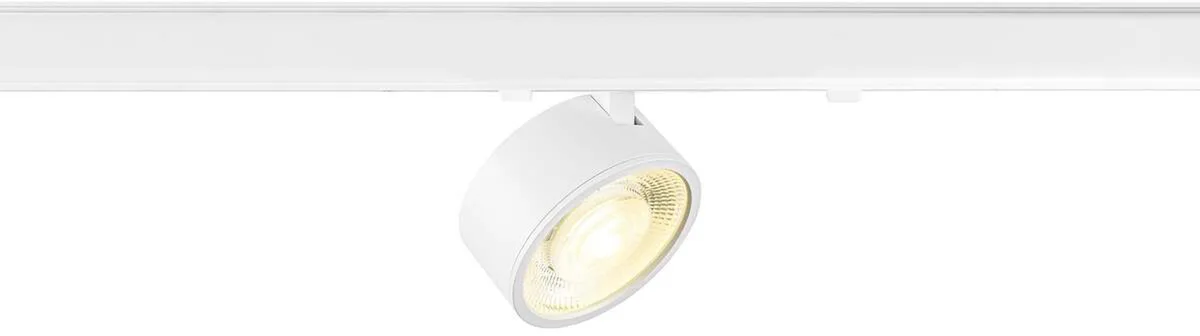 KALU 2.0, 3~ Spot, DALI, zylindrisch, 4000 K, 10 W, 36°, weiß - Leuchten mit 3 Phasen Adapter 230V fra SLV – produktbillede
