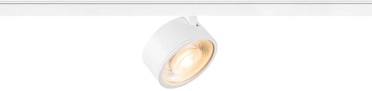 KALU 2.0, 48V Spot, DALI, zylindrisch, 2700 K, 9 W, 36°, weiß - Leuchten mit 3 Phasen Adapter 48V de SLV – photo produit