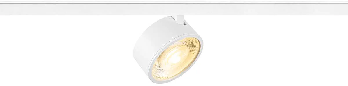 KALU 2.0, 48V Spot, DALI, zylindrisch, 3000 K, 9 W, 36°, weiß - Leuchten mit 3 Phasen Adapter 48V från SLV – produktbild