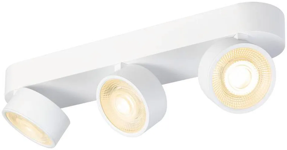 OpbouwspotKalu 2.0 trippel wit 3000K - 1010275 van SLV – productfoto